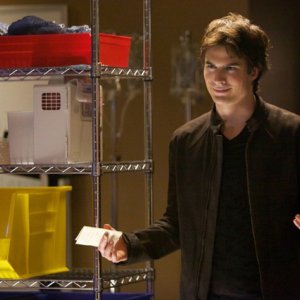 The Vampire Diaries: Ian Somerhalder in una scena dell'episodio The Rager