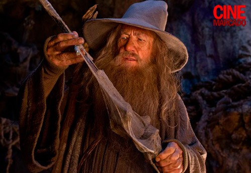 Un Primo Piano Di Gandalf Ian Mckellen In Azione In Lo Hobbit Un Viaggio Inaspettato Su Cinemercado 254505