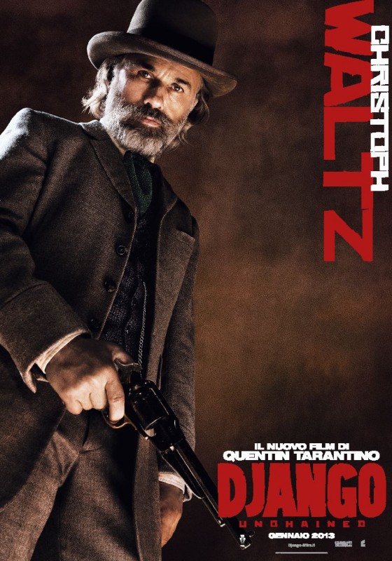 Django Unchained Il Character Poster Di Christoph Waltz 254704