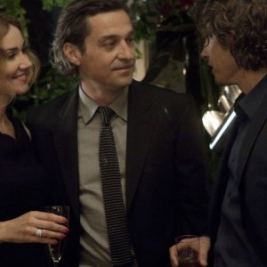 Paris Manhattan: Louis-Do de Lencquesaing, Marine Delterme e Yannick Soulier in una scena del film