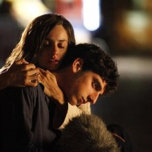 Venuto al mondo: Pietro Castellitto in una scena del film con Penelope Cruz