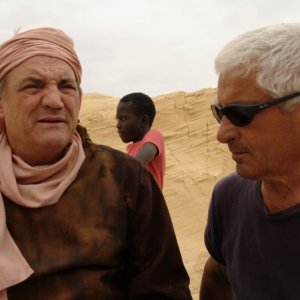 Il sole dentro: il regista Paolo Bianchini sul set del film con Francesco Salvi