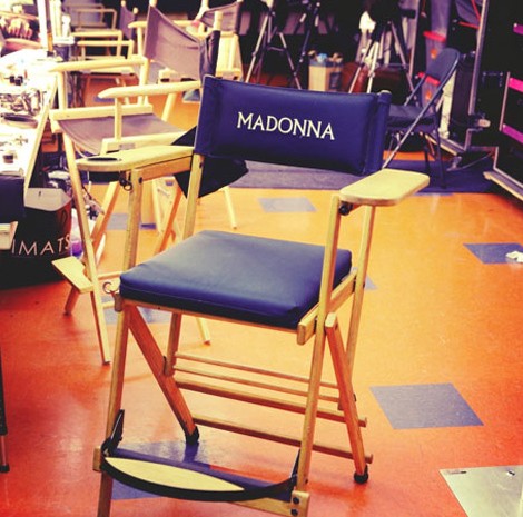 La Sedia Di Madonna Nel Backstage Del Mdna Tour 2012 254821