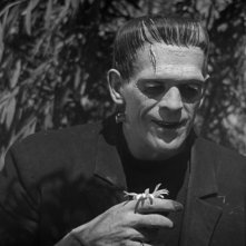 Frankenstein: Boris Karloff in una sequenza del film