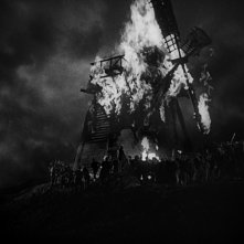 Frankenstein: una scena drammatica del film