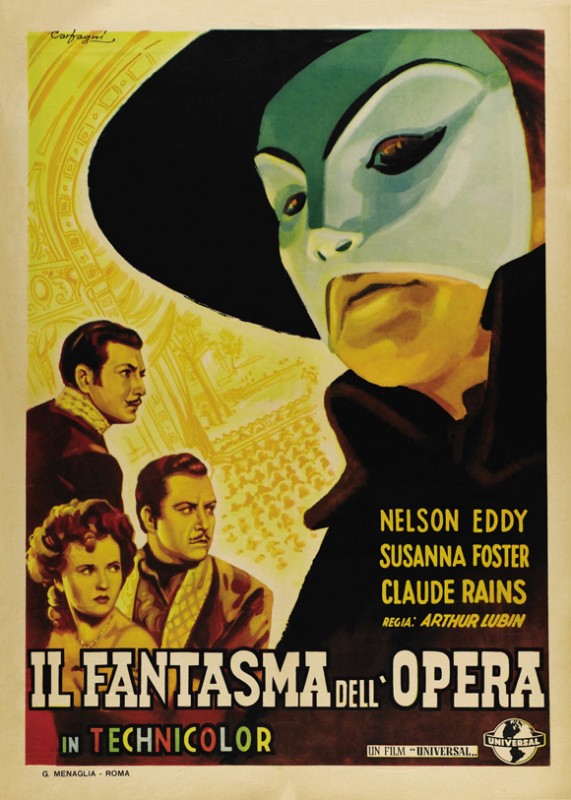 Locandina Italiana Del Film Il Fantasma Dell Opera 1943 254964