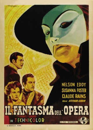 Locandina italiana del film Il Fantasma dell'Opera (1943)
