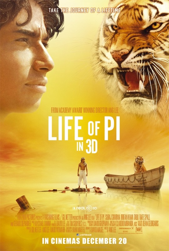 Vita Di Pi Un Nuovo Suggestivo Poster Del Nuovo Film Di Ang Lee 254956