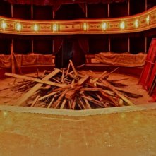 Il Commissario Nardone - scenografia - Il teatro in rovina (G. Pirrotta) 