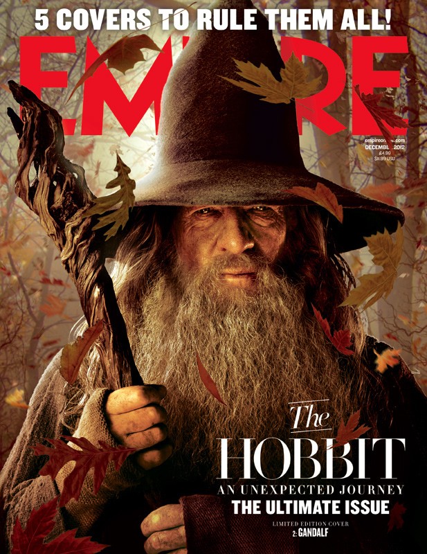 Lo Hobbit Un Viaggio Inaspettato La Copertina Di Empire Dedicata A Gandalf 255317