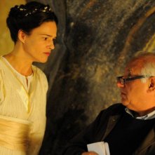 Un milione di giorni: Chiara Caselli sul set insieme al regista Manuel Giliberti