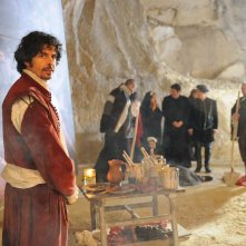 Un milione di giorni: Luchino Giordana nei panni del Caravaggio in una scena