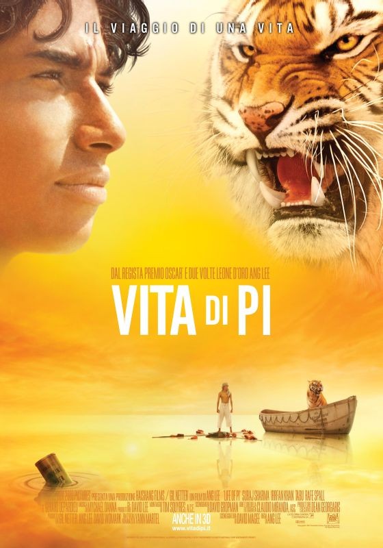 Vita Di Pi La Locandina Italiana Del Film 255368