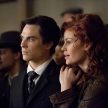 Ian Somerhalder in una scena dell'episodio 1912 della terza stagione di The Vampire Diaries