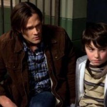 Jared Padalecki in una scena dell'episodio Mommy Dearest della sesta stagione di Supernatural
