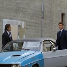 Jensen Ackles e Jared Padalecki in una scena dell'episodio The Mentalists della settima stagione di Supernatural
