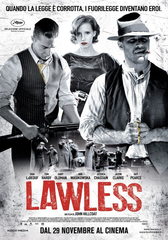 Lawless La Locandina Italiana Del Film 255448