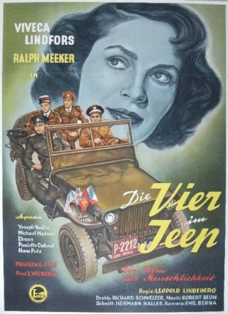 Quattro in una jeep: la locandina del film
