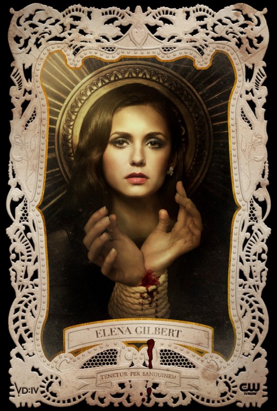 The Vampire Diaries Un Poster Per Il Personaggio Di Elena Interpretato Da Nina Dobrev 255420
