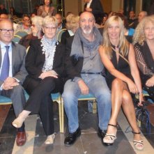 Enzo De Camillis (al centro) al Premio Castrocaro per il cortometraggio UNO STUDENTE DI NOME ALESSANDRO