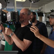 Marfa Girl: il fotografo Larry Clark, regista del film, sul set