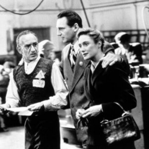 Schindler's List: Caroline Goodall con Liam Neeson e Ben Kingsley