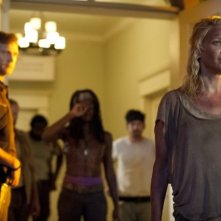 The Walking Dead: Laurie Holden, David Morrissey e Danai Gurira nell'episodio Benvenuti a Woodbury