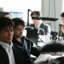 Lessons of Evil: Hideaki Itô e Takayuki Yamada in una scena del film