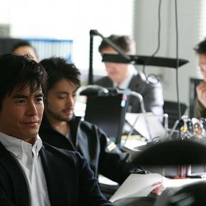 Lessons of Evil: Hideaki Itô e Takayuki Yamada in una scena del film
