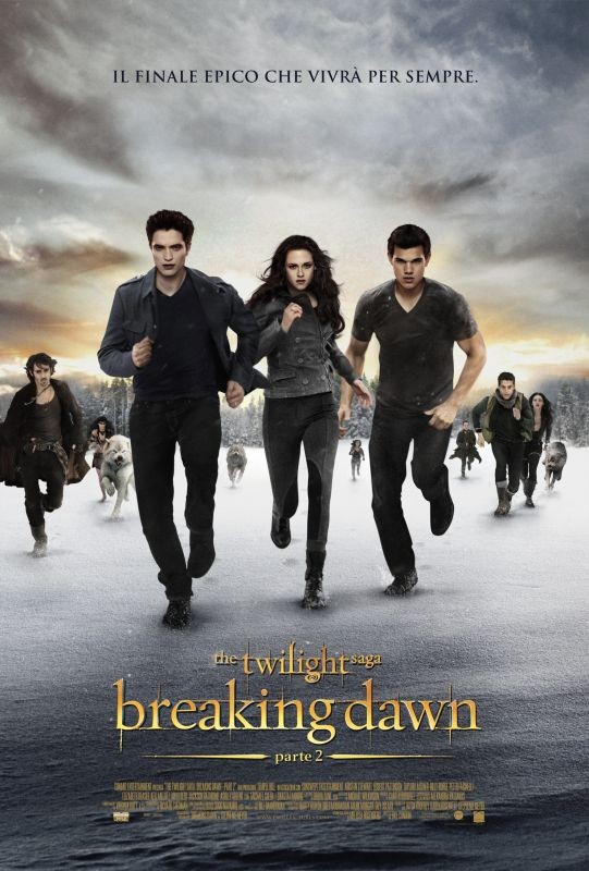 The Twilight Saga Breaking Dawn Parte 2 Il Poster Italiano Del Film 255875