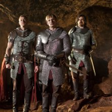 Bradley James in una foto promozionale dell'episodio The Disir della quinta stagione di Merlin