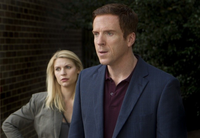 Damian Lewis e Claire Danes in una foto dell'episodio The Clearing della serie TV Homeland