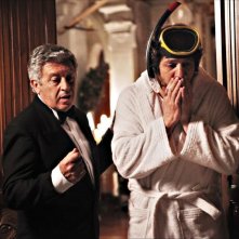 Il peggior Natale della mia vita: Fabio De Luigi e Antonio Catania in una divertente scena del film