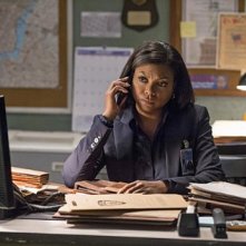 Taraji P. Henson in una scena dell'episodio Bury the Lede della serie TV Person of Interest