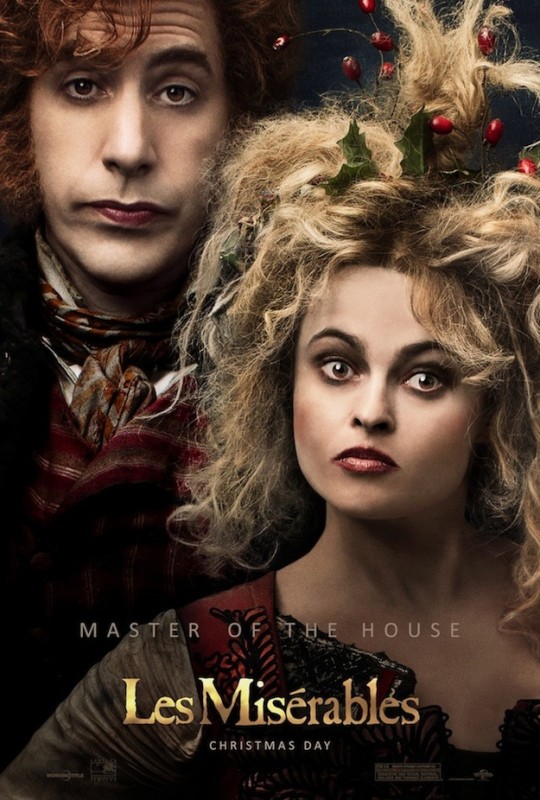 Les Miserables Character Poster Dedicato A Sacha Baron Cohen E Helena Bonham Carter 256142