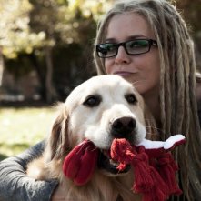 The Lords of Salem: Sheri Moon Zombie con la sua nuova acconciatura rasta sul set
