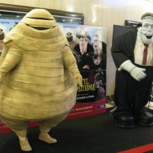 Due mostruosi amici di Hotel Transylvania presenti all'anteprima del film a Lucca Movie Comics & Games