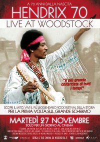 Hendrix 70. Live at Woodstock: la locandina del film