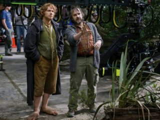 Lo Hobbit: un viaggio inaspettato: foto dal set con Peter Jackson e Martin Freeman