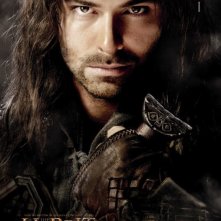 Lo Hobbit - Un viaggio inaspettato: character poster di Aidan Turner, alias Kili