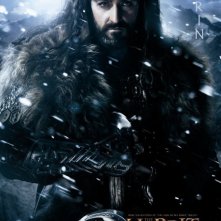 Lo Hobbit - Un viaggio inaspettato: character poster di Richard Armitage, alias Thorin Oakenshield