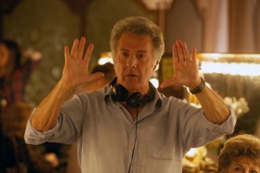 Quartet: il regista del film Dustin Hoffman sul set