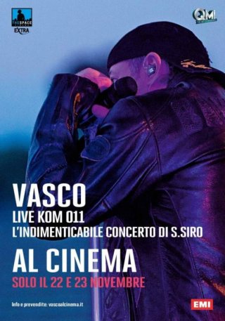 Vasco Live Kom 011: la locandina del film