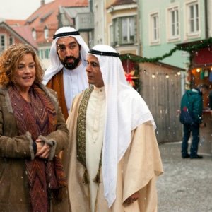 Muriel Baumeister con  Samir Fuchs e Ercan Karacayli nella commedia tedesca Was machen Frauen morgens um halb vier?