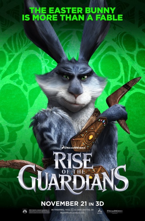 Rise Of The Guardians Character Poster Usa Per Easter Bunny 256408