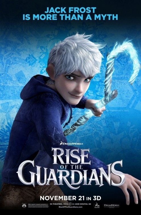 Rise Of The Guardians Character Poster Usa Per Jack Frost 256406