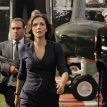 Una preoccupata Maggie Gyllenhaal in White House Down