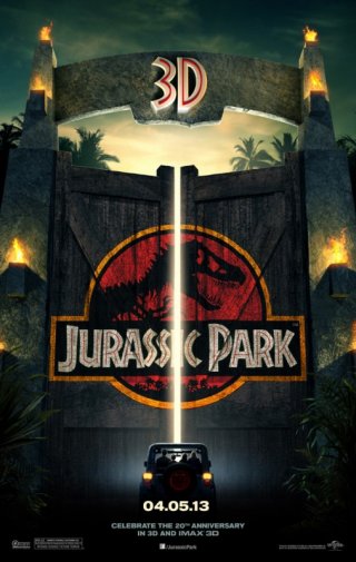 Jurassic Park 3D: ecco la locandina