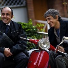 La scoperta dell'alba: Sergio Rubini in una scena