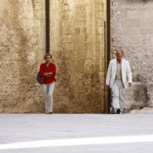 E la chiamano estate: Jean- Marc Barr e Isabella Ferrari in una scena del film